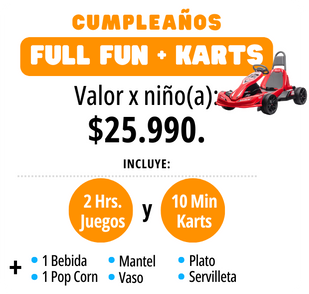 Tarifas Full plus Kart