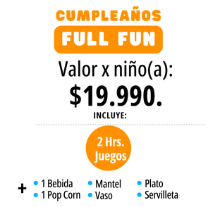 Tarifa Full sin Kart